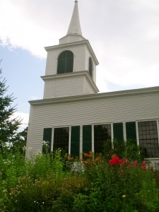 church 2009 garden view 2